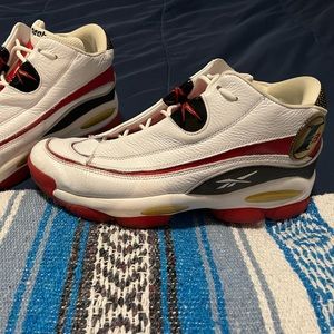 Reebok The Answer DMX OG White Red 2022 Size 13 Iverson